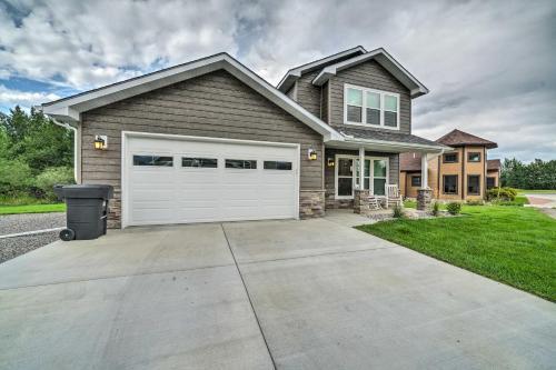 Modern Home On Golf Course With Game Room And Fireplace