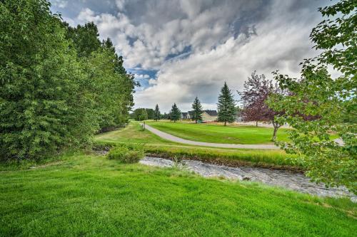 Modern Home On Golf Course With Game Room And Fireplace