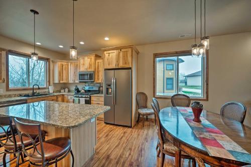Modern Home On Golf Course With Game Room And Fireplace