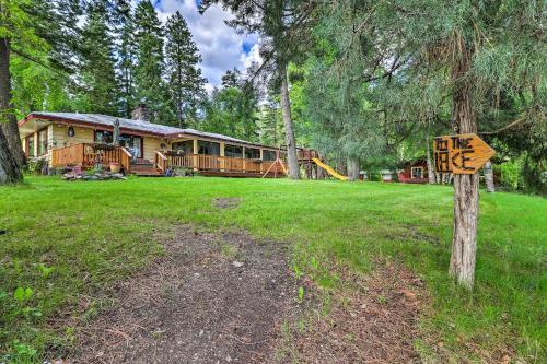 Flathead Lake House With Private Beach And Boat Dock!