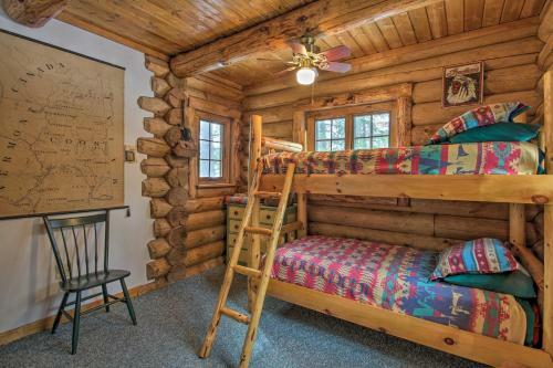 Waterfront Conway Lake Cabin With Deck And Fire Pit!