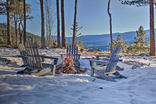 Custom Mountain Home Views, Hot Tub And Fire Pit!