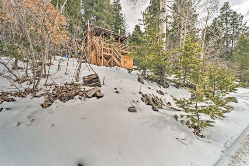 Rustic Treehouse Bungalow 3 Mi To Ski Cloudcroft!