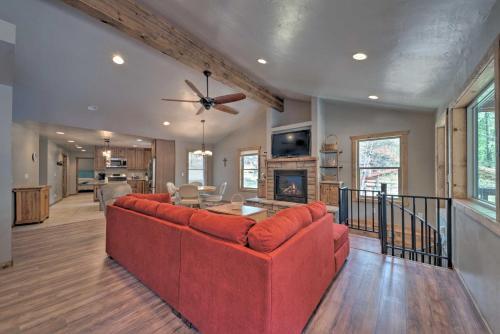 Ruidoso Home With Hot Tub, 19 Mi To Ski Apache!