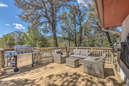 Charming Ruidoso House With Deck And Mtn Views!