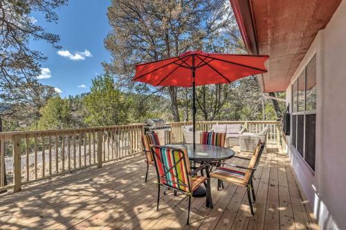 Charming Ruidoso House With Deck And Mtn Views!