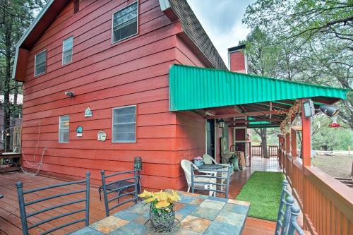 Ruidoso Downs Cabin With Deck Less Than 3 Miles To Race Track
