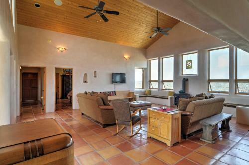 Traditional Taos Home On 26 Acres With Mountain Views
