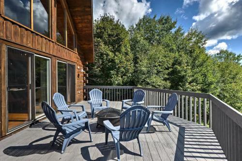 Catskill Chalet Cabin About 3 Mi From Belleayre Resort!