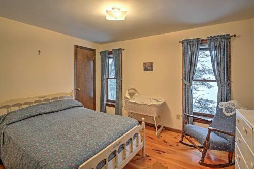 Lakefront Old Forge Home With Private Boat Ramp And Beach
