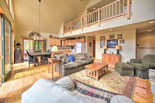 Adirondack Oasis Lake House With Dock And Deck!