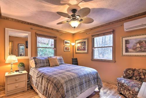 Luxury Asheville Home With Game Room, Fire Pit And Deck