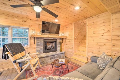 Cozy Banner Elk Cabin With Mtn View And Fireplace