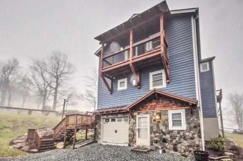 Ski-in And Ski-out Beech Mountain Cabin With Deck!