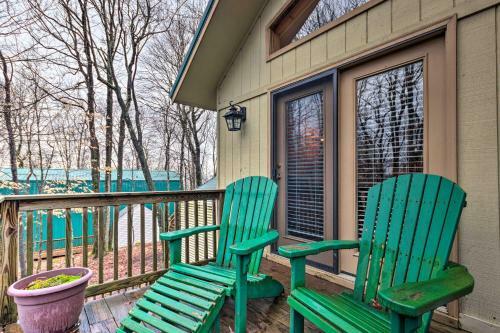 Cabin With Deck Hike And Ski The Blue Ridge Mountains