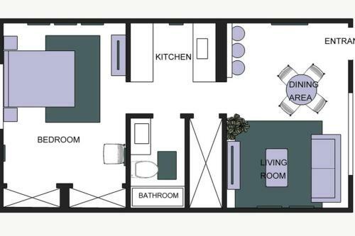Apartamento Cozy 1br Duke Tower Apt, Downtown Durham