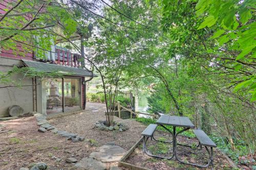 Apartamento Hendersonville Lake Apt With Dock, Deck And View!