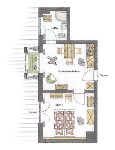 Apartamento Appartements Erwin & Eleonore H�ttl I