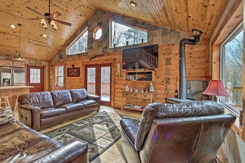 Rustic Cabin With Hot Tub - 7 Miles To Hocking Hills
