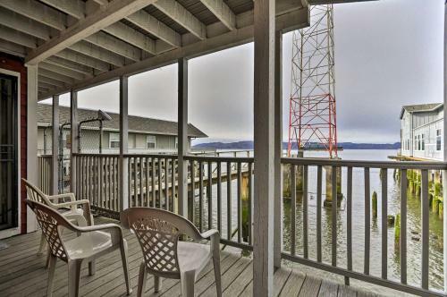 Apartamento Sleek Riverfront Condo On Pier In Downtown Astoria