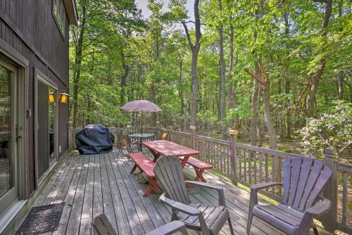 Lake Harmony House With Deck And Big Boulder Views