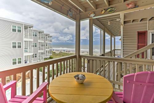 Apartamento Beachfront Myrtle Beach Condo With Patioandpool Access