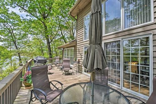 Idyllic Lakefront Westminster Home With Private Dock