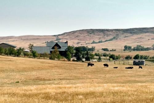 Spacious Spearfish Home On 40 Acres With Private Lake
