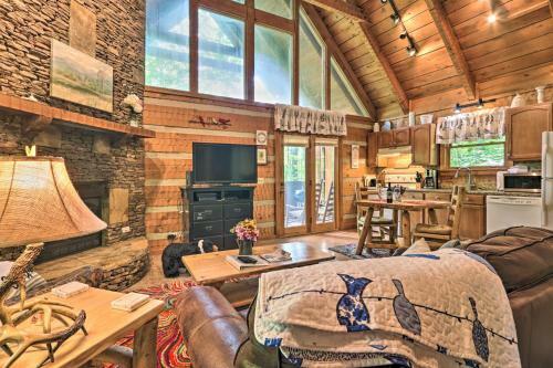 Townsend Cabin With Deck And Smoky Mountain Views