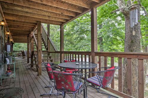 Apartamento Smoky Mtn Retreat On River With Fire Pit And Deck