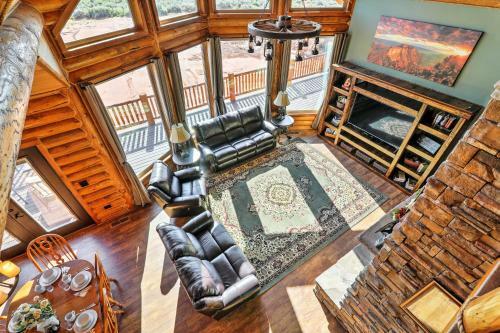 Kanab Cabin With Hot Tub, Fire Pit And Panoramic Views!