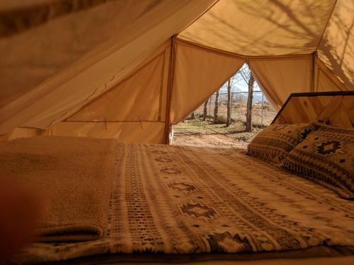 Funstays Glamping Setup Tent In Rv Park #6 Ok-t6