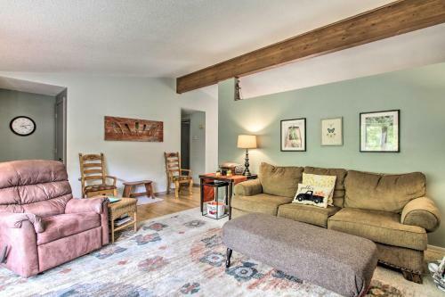 Updated Home On Scenic Bluff Country Acreage!