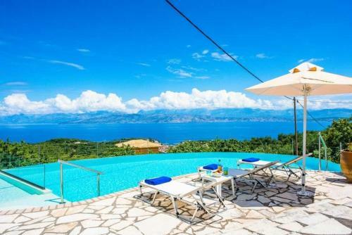 Lithiasmenos Villa Sleeps 6 Pool Air Con Wifi