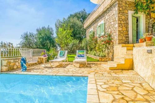Vinglatouri Villa Sleeps 5 Pool Air Con Wifi