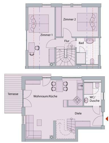 Apartamento Reetdachh�user B�rgende