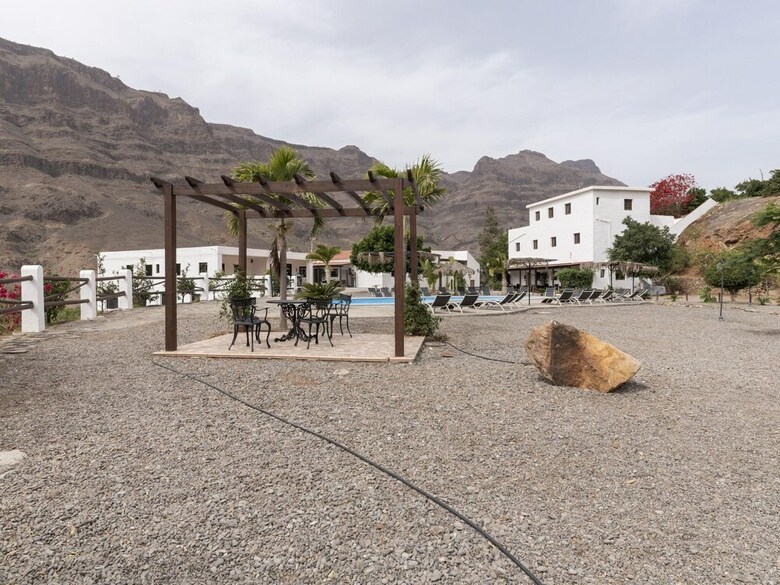 Secluded Bungalow In Fataga With Swimming Pool