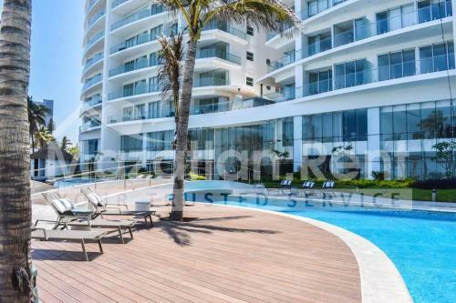Apartamento Luxury Beachfront Condo At The Golden Zone