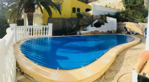 Charming Villa In Montemar With Private, Heated Pool And Sea Views
