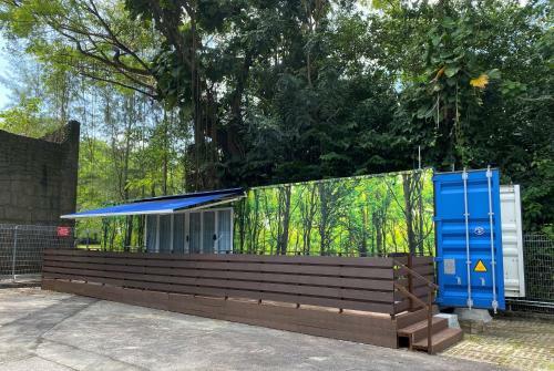 Shipping Container Hotel At Haw Par Villa