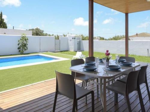 Chalet Deluxe Con Piscina Privada Barbacoa Y AC
