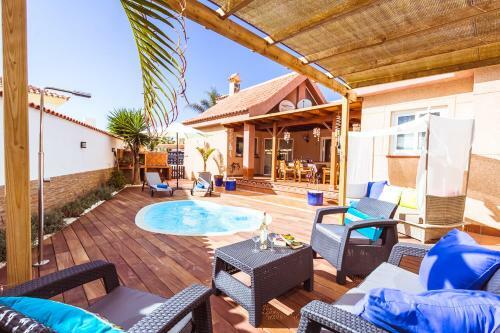 Villa Centrum Corralejo Beach Private Pool Free Wiffi