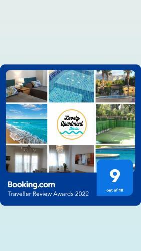 Lovely Apartment Denia, Piscina, Jacuzzi, P�del, Parking