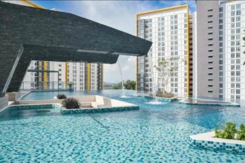 Apartamento ????f S&thomez (studio) Mesamall Wifi Klia