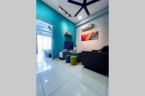 Apartamento ????f S&thomez (studio) Mesamall Wifi Klia