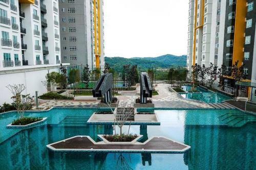 Apartamento ????f S&thomez (studio) Mesamall Wifi Klia