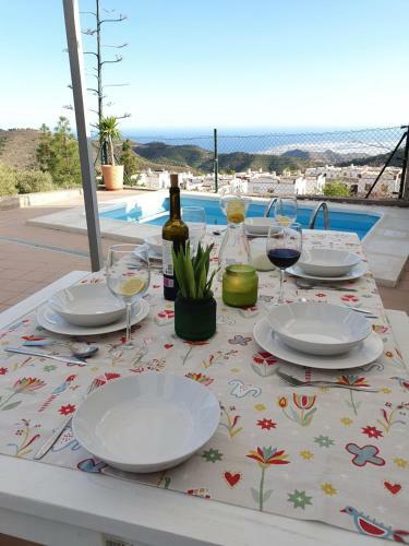 Casa Jan With Pool, Mountain And Sea Views.