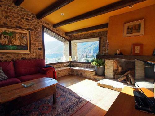 Masia With Pool And Beautiful Views Near Girona