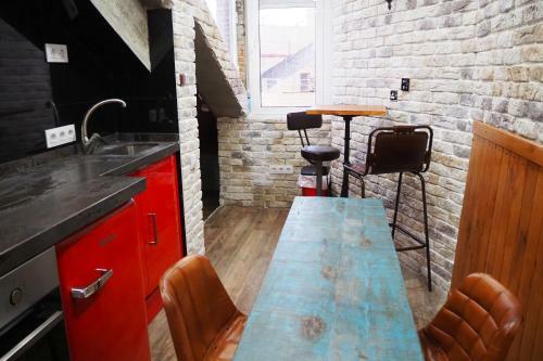 Tiny And Cute Apartment In The Roof Touching Border