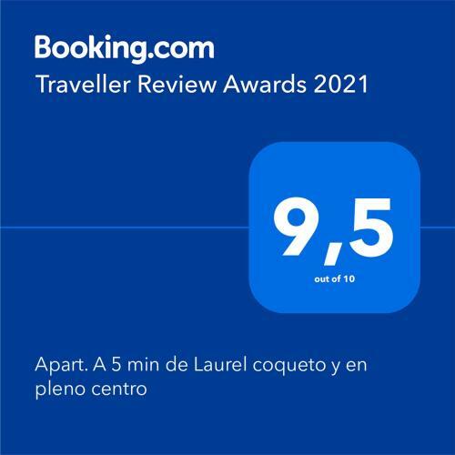 Apart. A 5 Min de Laurel Coqueto Y En Pleno Centro